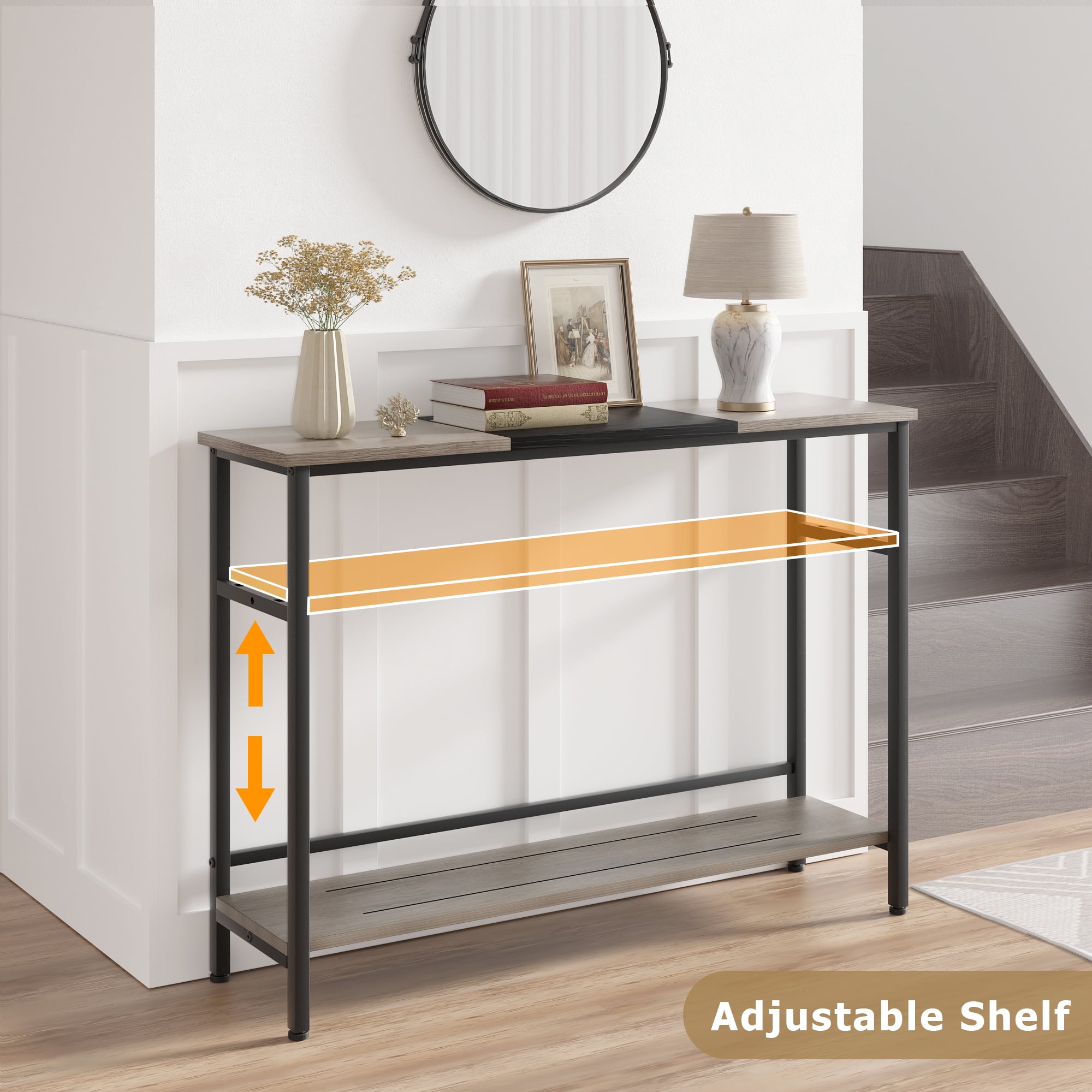 Adjustable cheap console table