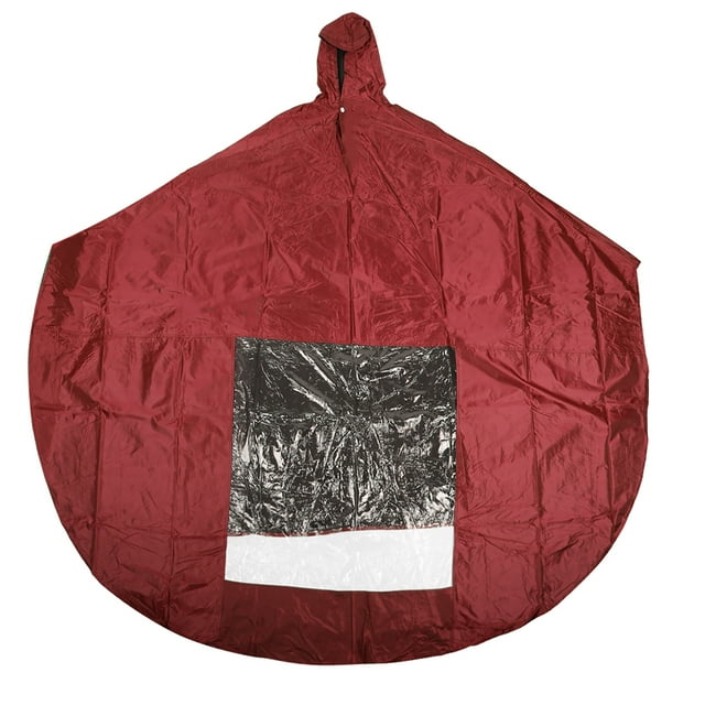 Cubierta de Motos Unique Bargains Chubasquero Impermeable Rojo 30' Ancho