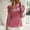 Pink, variant on AOOCHASLIY Christmas Tops Ladies Fashion Solid Color Long Sleeve Round Neck Frenulum Shirt Woman Velvet Casual Loose