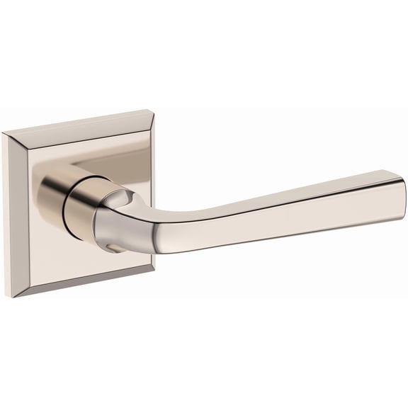 Baldwin Fd.Kin.R.Tsr Kingvale Non-Turning Two-Sided Dummy Door Lever Set - Nickel