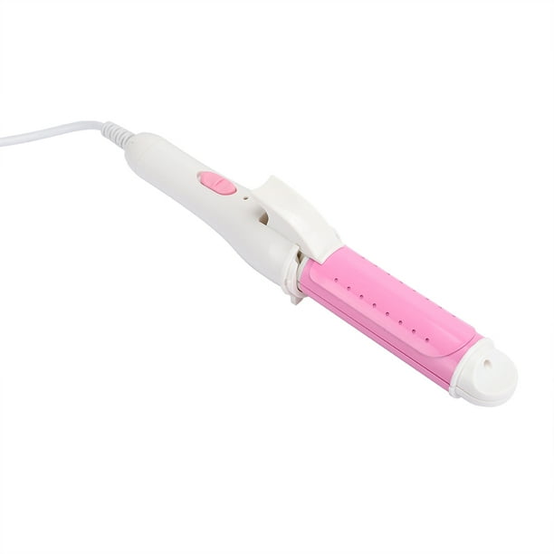 XYCCA Hair Curler Hair Straightener Fast Heating Portable Electric Hair Styling Tool Pink 082603