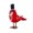 B, variante sur Oimcto Oiseau Rouge Lumineux Ornement Décoratif pour Couples, Jouets d'Oiseaux en Peluche Vert Clair Cadeaux pour Enfants Décoration de Fenêtre Accessoires de Décoration, Cadeaux de la Saint-Valentin pour Plaire à l'Esprit et au Corps
