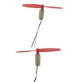 thumbnail image 6 of 3.7V 8520 8.5x20mm Mini Coreless Brushed Motor with Props for DIY Quadcopter, 6 of 8