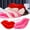 A653 christmas decorations under 5$, variant on Lips Pillow under $5! Xqxayjr Lips Shape Pillow, Soft Plush Red Lips Cushion for Valentine's Day Gift, Funny Novelty Decor for Bedroom Sofa