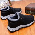thumbnail image 6 of Xmyrz Snow Boots For Men Waterproof Cozy Round Toe Vogue Thin Flat Going Out Wide Calf Boots Winter Boots Mens Shoes, 6 of 9