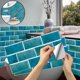 thumbnail image 2 of Autoadhesivo, impermeable, cocina, baño, vinilo, mosaico, pelar y pegar, pegatinas de azulejos, decoración de pared Vintage para el hogar, calcomanía extraíble, 2 of 5