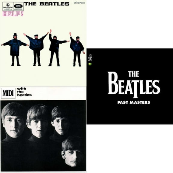 Help & With The Beatles & Past Masters 1 & 2 [LP Vinyl Bundle]
