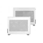 Cooler Master MCB-NR200-WNNN-S00 MasterBox NR200 Mini-Tower Computer Case - Mesh, Plastic, Steel - White