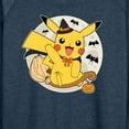 thumbnail image 3 of Pokémon  - Pikachu Moon Witch - Women's Lightweight French Terry Long Sleeve Shirt, 3 of 4