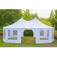 thumbnail image 4 of Hommow 26x19ft Party Tent Gazebo with Removable Sidewalls, Heavy Duty Canopy Tent for Wedding, Camping and BBQ, 4 of 8