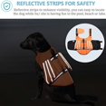 thumbnail image 4 of ENIYUU Adjustable Reflective Dog Life Jacket with Rescue Handle and Enhanced Buoyancy Winged Safety Swim Vest for Dogs Polyester Knit Fabric Machine Washable Suitable for Small to Lar, 4 of 7