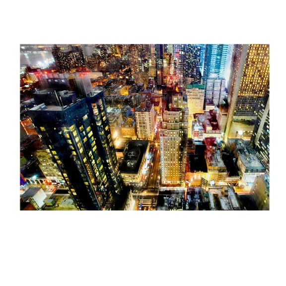 Startonight Mural Wall Art City Glam - Urban Theme Photo Wallpaper 100" x 140"