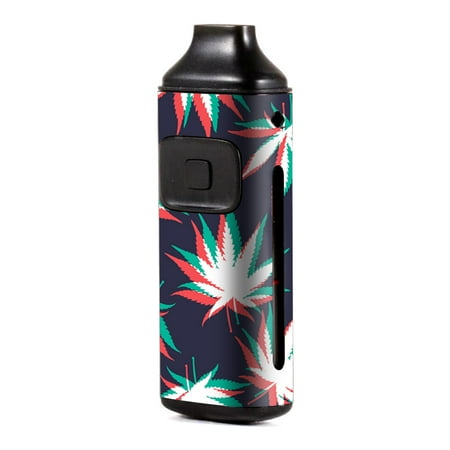 Skin Decal Vinyl Wrap for Aspire Breeze Kit Vape skins stickers cover / 3D Holographic Week Pot Leaf