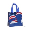 thumbnail image 2 of Bolsa de compras no tejida con película impermeable – Bolsas de regalo reutilizables para almacenamiento diario, eventos y regalos navideños., 2 of 6