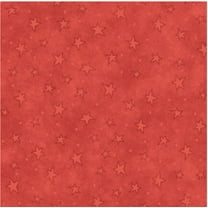 Henry Glass Starry Basics Stars Rose Berry Cotton Fabric By The Yard