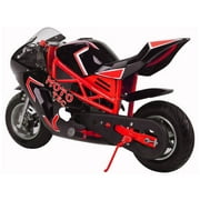 MotoTec 49cc 2-Stroke Gas Powered Pocket Bike Mini Motorcycle GT Red