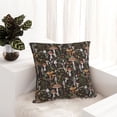 thumbnail image 6 of Honeii Mushroom Garnish Print Throw Pillow, Square Decorative Pillow Forms Soft Fluffy Plump Pillow Decorative Pillow Inserts,Couch Pillows-22"x22", 6 of 7