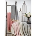 thumbnail image 4 of SARO TH258.GY5060 Cotton Throw Blanket with Diamond Weave Design  Gold, 4 of 5