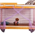 thumbnail image 2 of Literas para niños, cenefa, dormitorio de estudiantes, red de insectos, ropa de cama de cuatro esquinas, dosel, repelente de insectos, cortina de cama Advancent JJ25257-04, 2 of 4