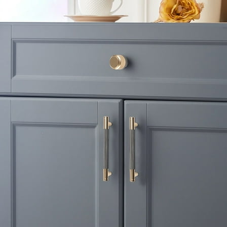 FOLOYORI 1Set T Bar Pull Handle for Door Cabinet Handle Wardrobes 6.2X1.4X0.5In