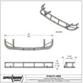thumbnail image 3 of 2-Piece Front Bumper for 1981-88 Monte Carlo, Circle Track Racing, High-Impact Steel, 1-1/2" Tube Diameter, Weldable or Bolt-Together Design, All-Steel Construction, Natural Finish, 3 of 8