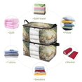 thumbnail image 5 of BZSMCE Under Bed Storage Bags With Reinforced Handles Mices Take Breads Painting Underbed Storage, 5 of 7