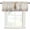 Beige, variant on Bunny Easter Rod Pocket Curtain Valance, Spring Floral Rabbits Checkered Farmhouse Farmhouse Window Valance for Living Room, Bedroom, Kitchen 60"W x 18"L