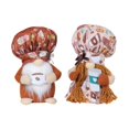 thumbnail image 1 of 2 piezas de gorro de chef, taza de café, accesorios para muñecas, lindo muñeco enano de pie Rudolph, decoración, 1 of 5