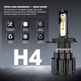 thumbnail image 3 of 4pcs 9003/H4+H11/H8/H9 LED Headlight Fog Lights 9003 Hi/Low Dual Beam H11 Fog Light Bulbs, 3 of 12