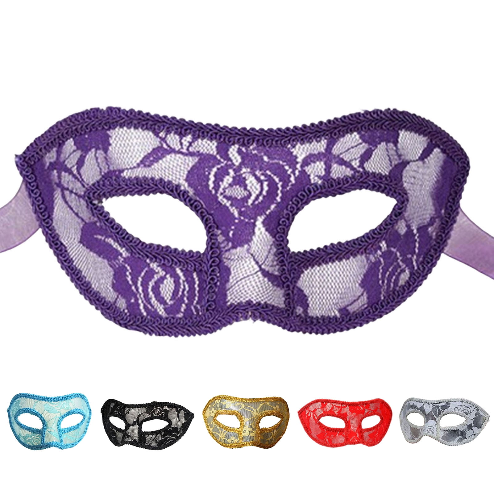 DGROEE Lace Eye Mask for Women, Masquerades Lace Eye Mask
