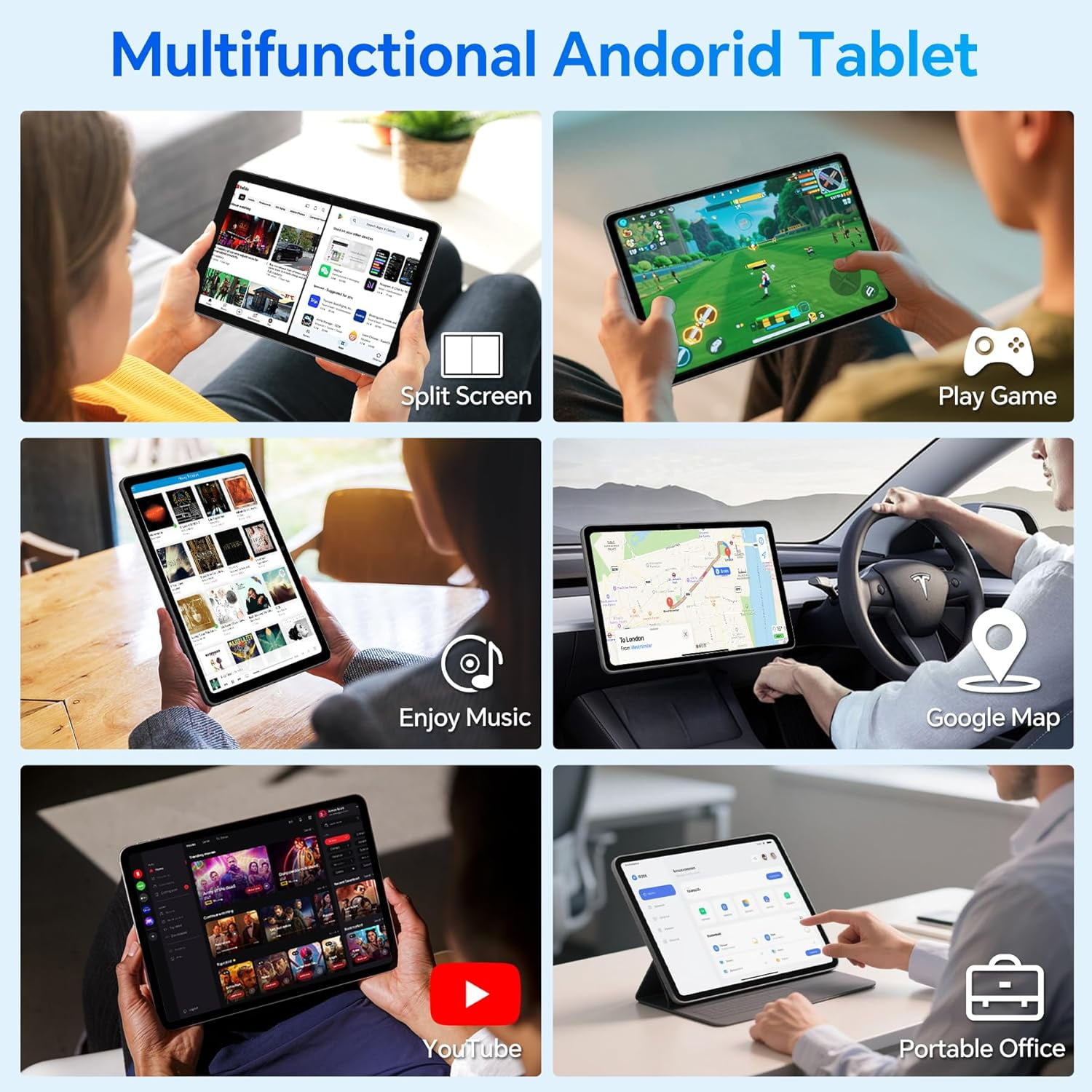 Blackview Tab20 10インチ タブレット Blackview Android Tablet Tab 20 Wifi 4GB RAM 64GB ROM 10.1 inch