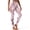 Butterfly Pink Cherry Flower, variant on Women Yoga Leggings Workout Pants, Camo Print, XS, 4 Way Stretch Leggings for Women Non Seen Through Athletic Sweatpants, Casual Running Leggings Squat-Proof Pants