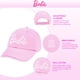 thumbnail image 2 of Gorra de béisbol Barbie a la moda para niñas, gorra de algodón rosa para niñas de 5 a 13 años, gorra ajustable con cierre a presión para el patio de recreo, viajes, uso diario, 2 of 4