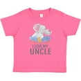 thumbnail image 3 of Inktastic I Love My Uncle Cute Elephants in Night Sky Boys or Girls Baby T-Shirt, 3 of 5
