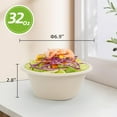 thumbnail image 2 of TreeTute 100 pack 32 OZ Paper AFN1Bowls,100% Compostable Disposable Soup Bowls, Heavy Duty,Eco-Friendly Made from Biodegradable Sugarcane Bagasse Perfect for Soup,Dessert,Milk,Cereals, 2 of 3
