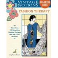 thumbnail image 1 of Livre de Coloriage Vintage Notions: Thérapie de Mode, 1 of 1