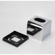 thumbnail image 3 of Funda para caja de pañuelos cuadrada, elegante y liviana para mantener los pañuelos secos, base magnética que facilita la instalación en baños, oficinas y áreas de tocador, material plástico ABS que, 3 of 5