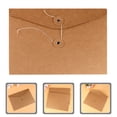 thumbnail image 1 of Minkissy 10Pcs Rectangular Kraft Paper Document Holders for Home and Office Use, 1 of 6