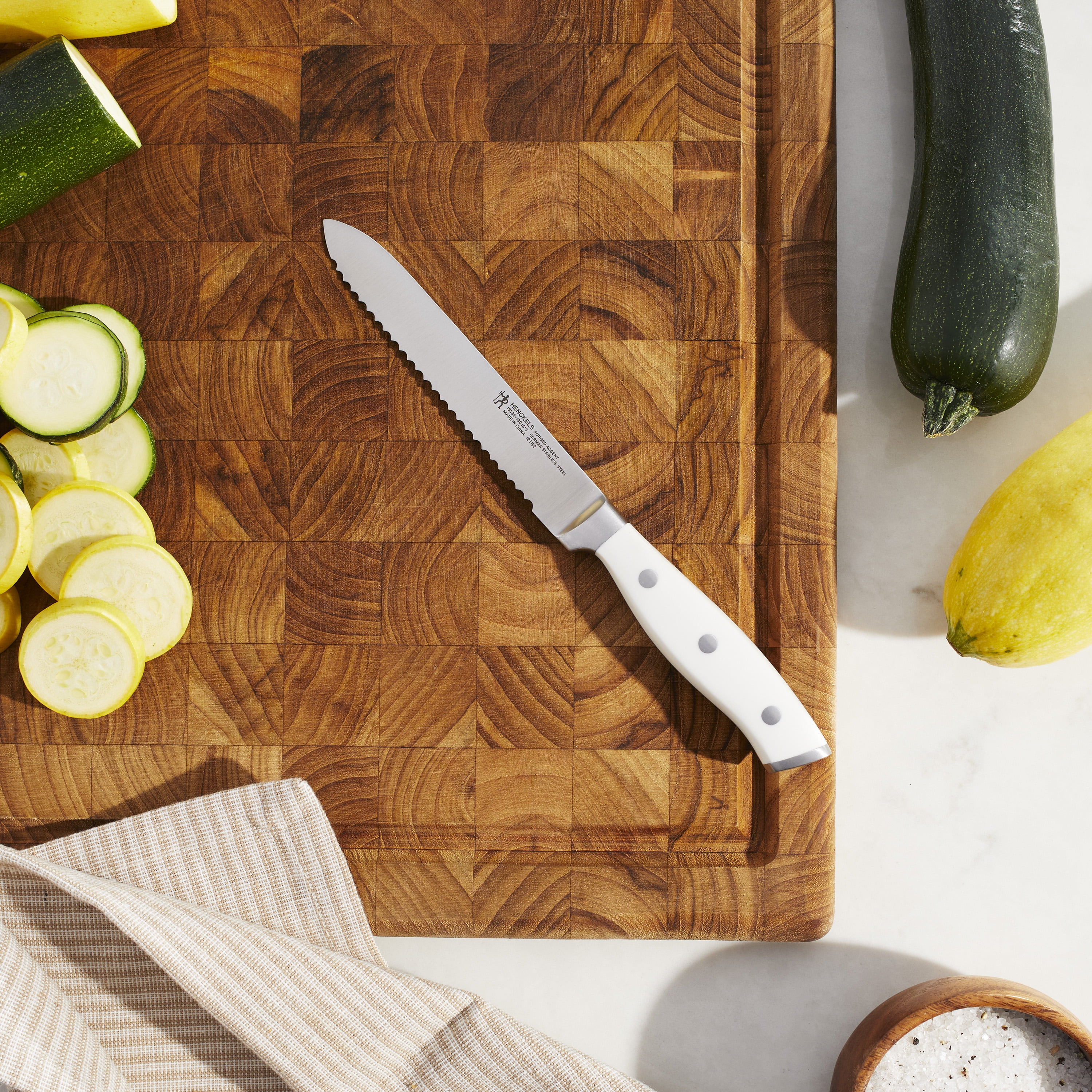 Henckels Forged Accent 2-pc Prep Knife Set - White Handle
