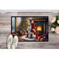 thumbnail image 2 of Carolines Treasures DAC4152JMAT 24 x 36 in. Unisex Samoyed & Santa Claus Doormat, 2 of 5