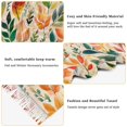 thumbnail image 5 of FORMRS Womens Scarf Winter Soft Long Big Warm Shawls Wrap Tassel Scarves, Orange Leaves, 5 of 9