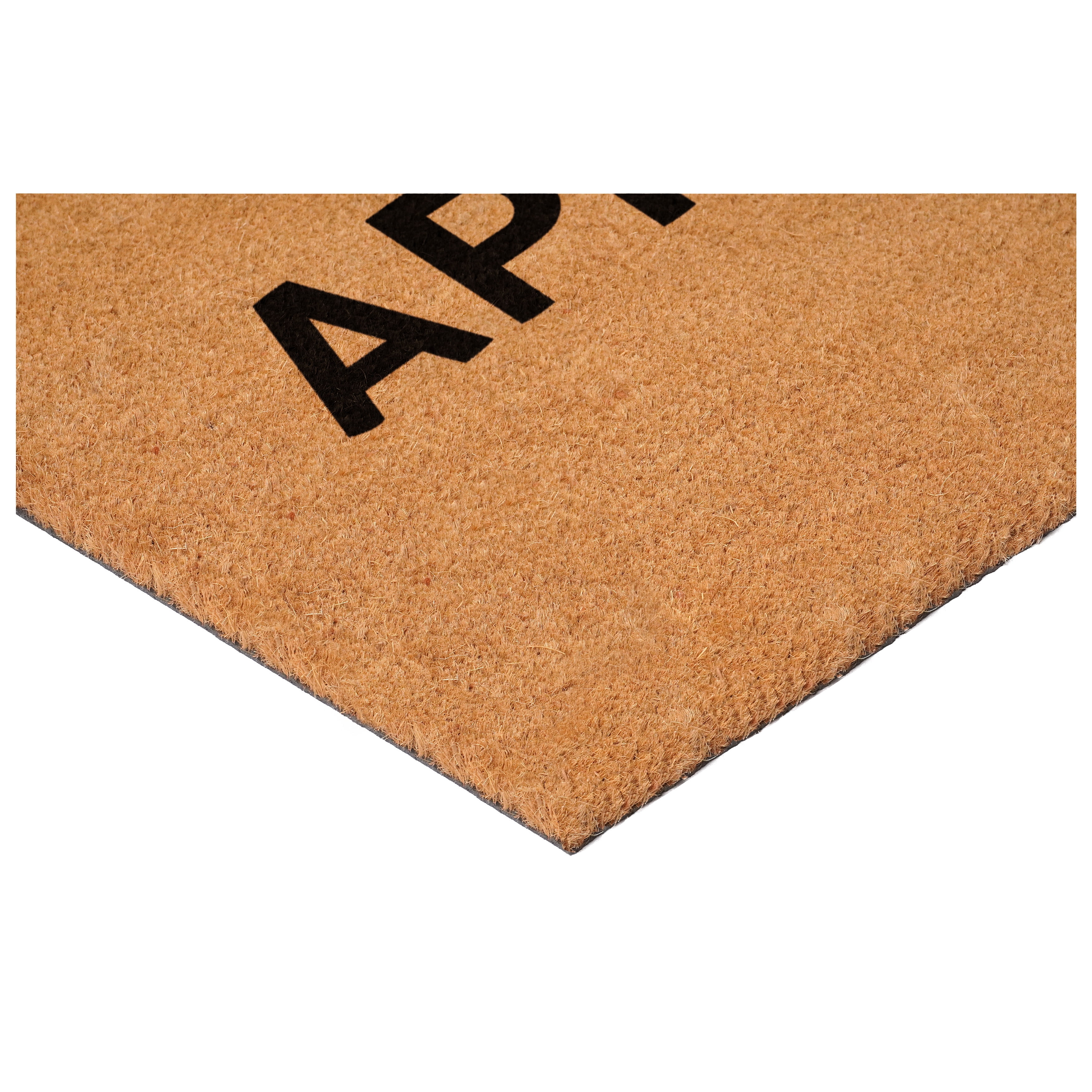 Calloway Mills 117921729 Apres Ski Black Doormat, 17" x 29"