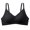 Black, variant on Bra for Women Seamless Padded No Underwire Bralettes Spaghetti Straps Full Coverage Everyday Bra