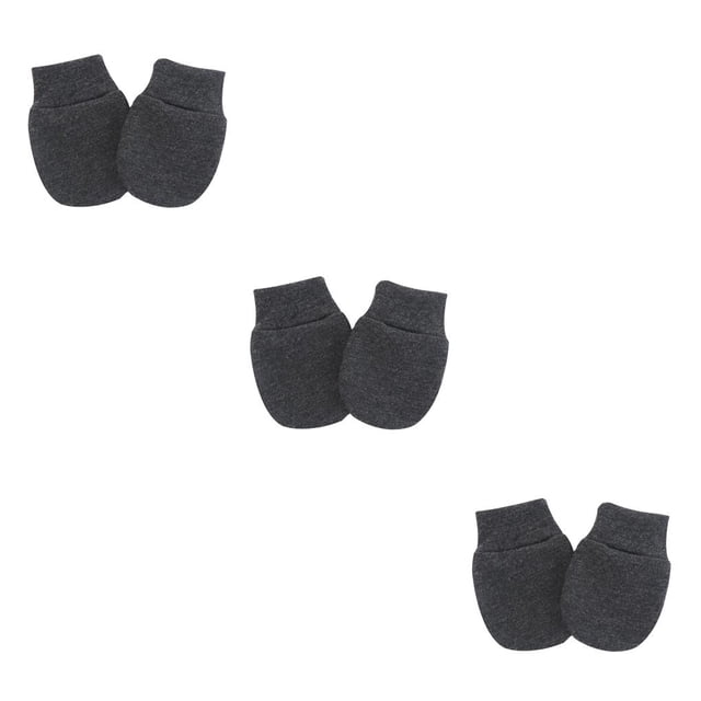 Manoplas para Bebés Minnieouse Accesorios de Fotografía Negro Gris