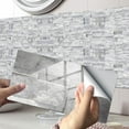 thumbnail image 1 of WUHUAKES 9pcs Crystal Tile Stickers DIY Self-Adhesive Wall Stickers, 1 of 2