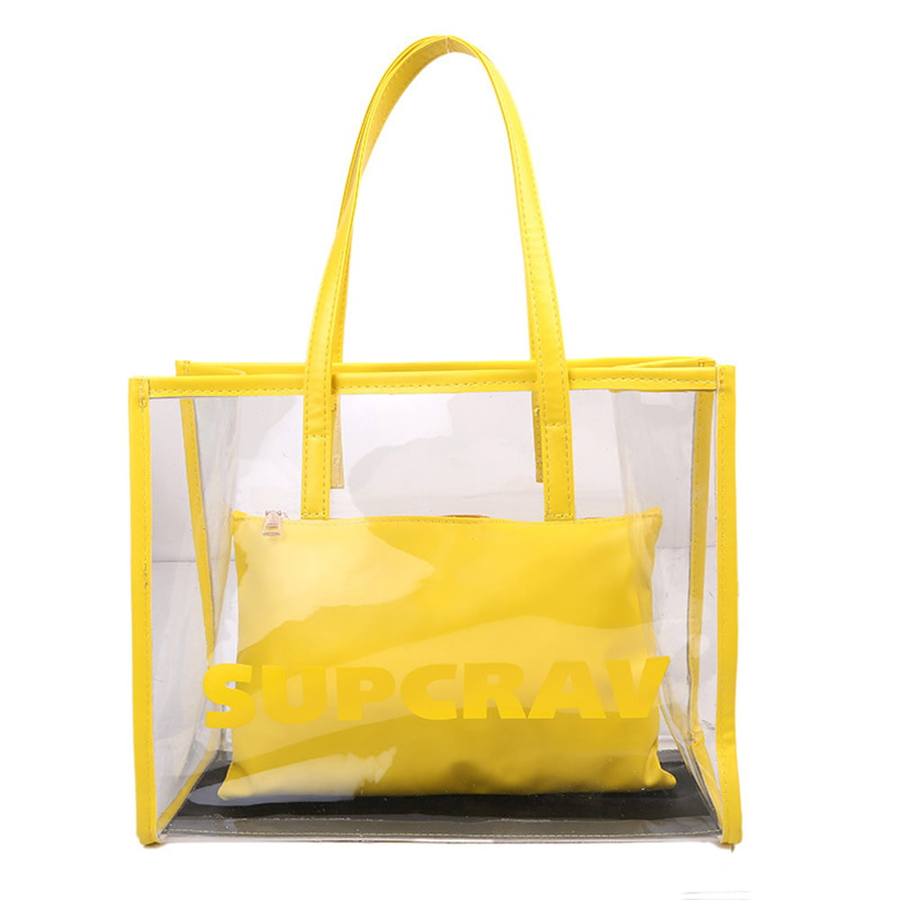 chanel clear purse bag