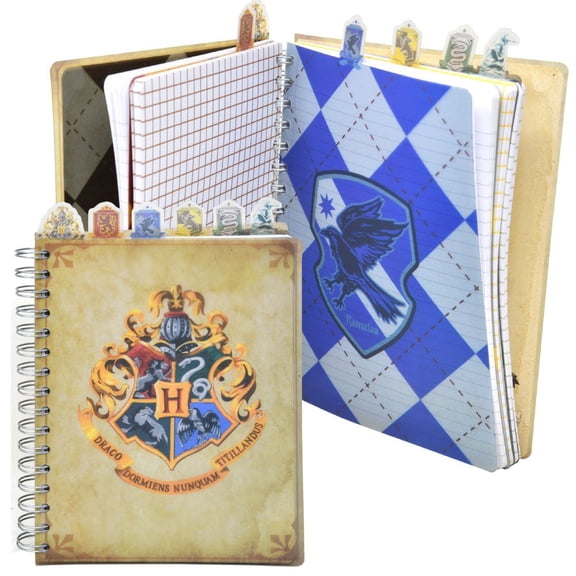 Harry Potter 6-Tab Poly Journal, 7" x 1" x 8.5"