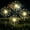 4 Pack Warm White, variant on MorTime 2 Pack 120 LED Solar Garden Lights. Bendable Copper Wire DIY Starburst, Fairy Firework Decorative Waterproof Outdoor Garden Decoration for Yard Pathway Patio, Warm White