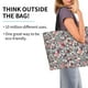 thumbnail image 2 of Disketp Daisies Flowers Bolsa Tote Estampada para Mujer, Bolso de Hombro y de Mano para Compras y Viajes, 2 of 8