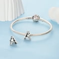 thumbnail image 4 of MULA Letter A-Z Charms for Bracelets 925 Sterling Silver Love Heart Bead Charm Alphabet Initial Dangle Pendants Jewelry Gift for Women, 4 of 6